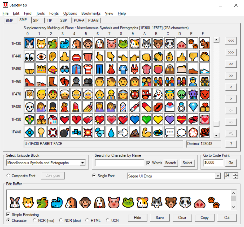 character map for mac free download