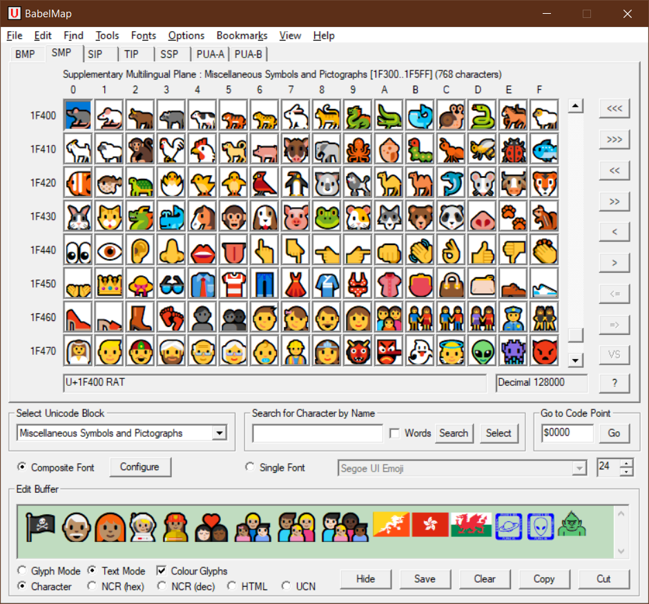 Babelstone Babelmap Unicode Character Map For Windows